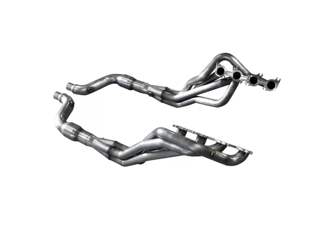 American Racing Headers 1-3/4-Inch Catted Long Tube Headers; Direct Connection (15-17 Mustang GT)
