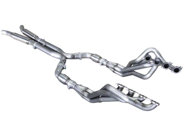 American Racing Headers 1-7/8-Inch Catted Long Tube Headers with X-Pipe (15-20 Mustang GT350)