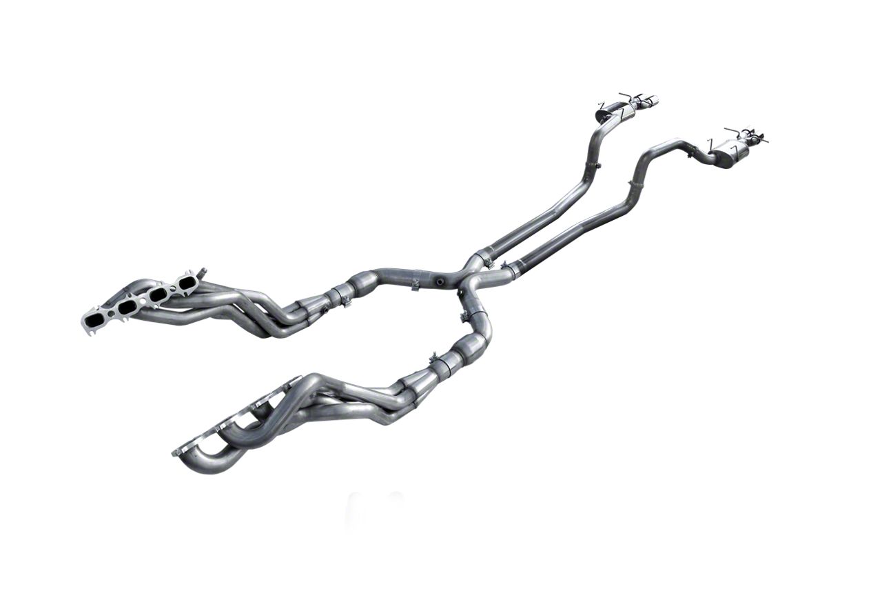 American Racing Headers 1-7/8-Inch Long Tube Headers with Catted H-Pipe (11-14 Mustang GT500)