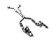 American Racing Headers 2-Inch Long Tube Headers with Catted Mid-Pipe and Pure Thunder Cat-Back Exhaust (11-14 6.4L HEMI Challenger)