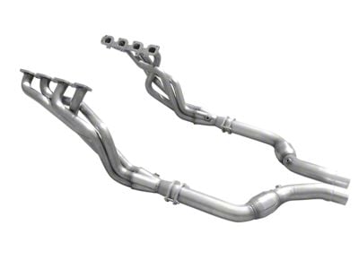 American Racing Headers 2-Inch Long Tube Headers with Catted Mid-Pipe (15-23 5.7L HEMI Charger)