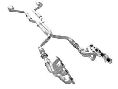 American Racing Headers 1-3/4-Inch Long Tube Headers with Catted Mid-Pipe and Pure Thunder Cat-Back Exhaust (06-14 5.7L HEMI RWD Charger)