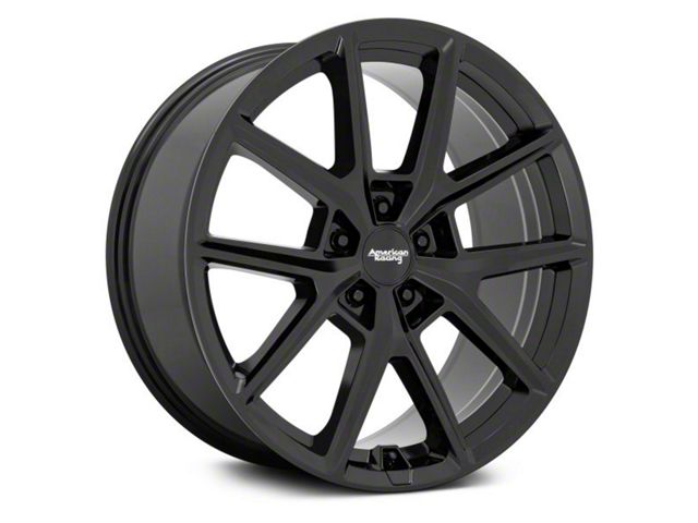 American Racing Mach-E AR943 Gloss Black Wheel; 18x8; 35mm Offset ...