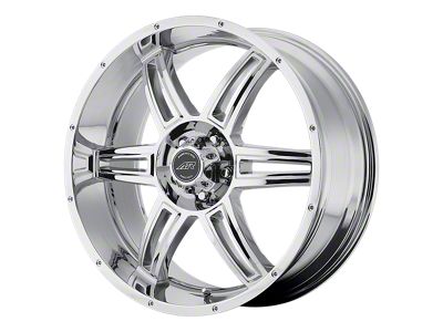American Racing AR890 Chrome Wheel; 17x8; 0mm Offset (24-25 Mustang)