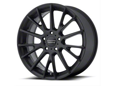 American Racing AR904 Satin Black Wheel; 18x8; 45mm Offset (15-23 Mustang EcoBoost w/o Performance Pack, V6)