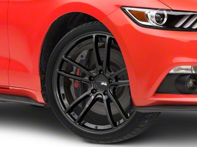American Racing Mach Five Gloss Black Wheel; 19x9; 30mm Offset (15-23 Mustang, Excluding GT500)