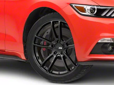 American Racing Mach Five Gloss Black Wheel; 20x11; 25mm Offset (15-23 Mustang, Excluding GT500)