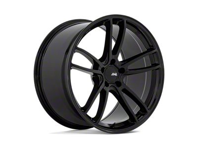 American Racing Mach Five Gloss Black Wheel; Rear Only; 20x10 (15-23 Mustang, Excluding GT500)