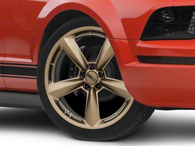 American Racing TTF Matte Bronze Wheel; 20x9.5; 32mm Offset (15-23 Mustang GT, EcoBoost, V6)
