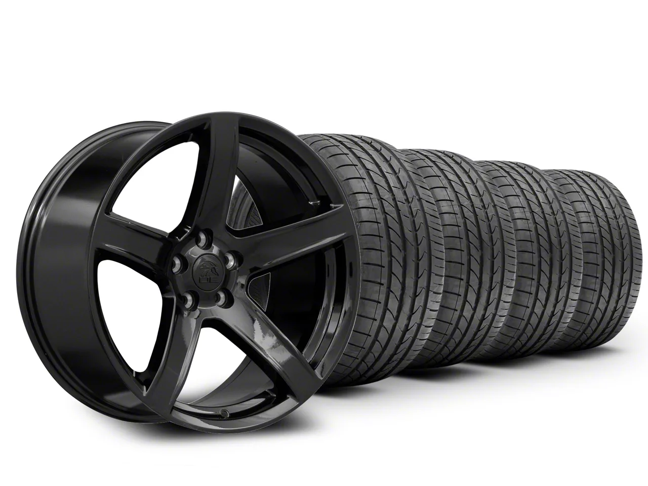 20x9.5 DG22 &amp; Atturo High Performance AZ850 Tire Package (08-23 RWD Challenger, Excluding Widebody)