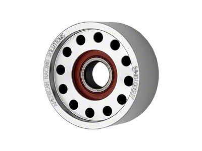 American Racing Solutions Single Bearing Smooth Pulley; 70mm x 8-Rib (Universal; Some Adaptation May Be Required)