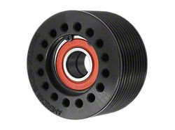 American Racing Solutions Double Bearing Grooved Pulley; 72mm x 10-Rib (Universal; Some Adaptation May Be Required)