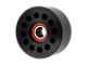 American Racing Solutions Double Bearing Smooth Idler Pulley; 90mm x 10-Rib (Universal; Some Adaptation May Be Required)