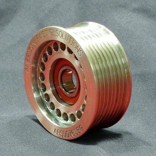 American Racing Solutions Corvette Grooved Billet Idler Pulley; 76mm x ...