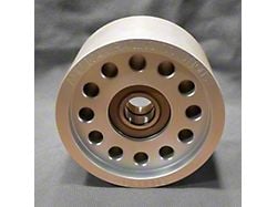 American Racing Solutions Double Bearing Smooth Billet Idler Pulley; 90mm x 12-Rib (Universal; Some Adaptation May Be Required)