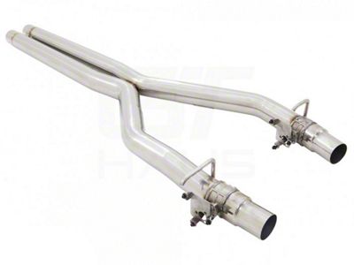 American Roar Stainless Resonator Delete X-Pipe (15-23 6.4L HEMI Challenger SRT w/o Active Exhaust)