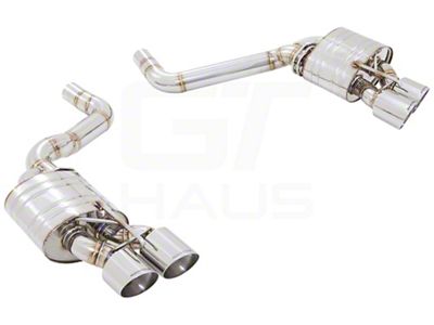 American Roar Super Racing Series GTC Axle-Back Exhaust with Quad Polished Tips (15-23 Challenger SRT Hellcat w/ Active Exhaust)