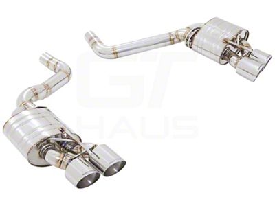 American Roar Super Racing Series GTC Axle-Back Exhaust with Quad Polished Tips (19-23 Challenger SRT Hellcat Redeye & SRT Jailbreak w/ Active Exhaust)