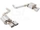 American Roar Super Racing Series GTC Axle-Back Exhaust with Quad Polished Tips (15-23 6.4L HEMI Challenger SRT w/ Active Exhaust)