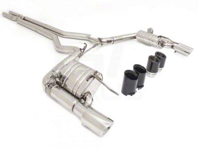 American Roar GTC-VC Super Racing Series Cat-Back Exhaust with Polished Tips (15-17 Mustang GT Fastback)