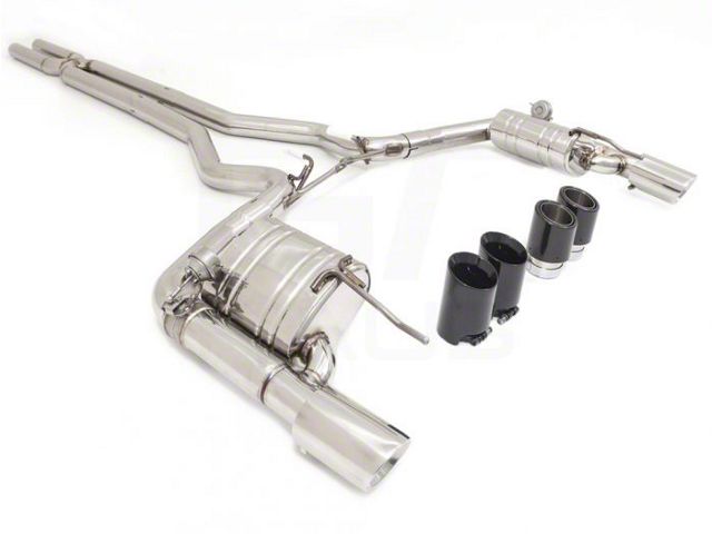 American Roar GTC-VC Super Racing Series Cat-Back Exhaust with Polished Tips (15-17 Mustang GT Fastback)