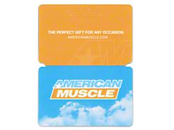 AmericanMuscle Gift Card / Gift Certificate (Mailed)