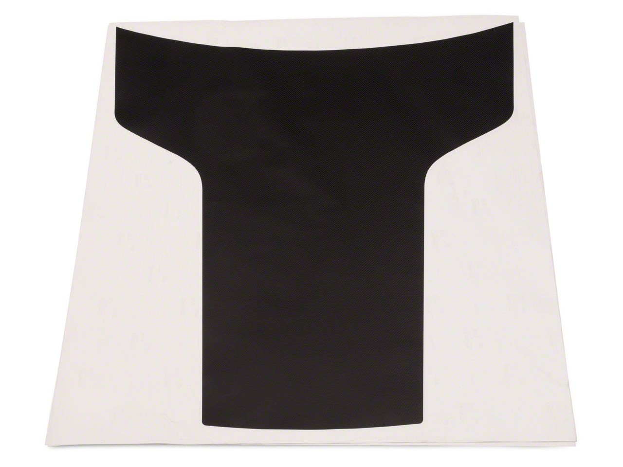 SEC10 Challenger Hood Decal; Carbon Fiber CH3234 (08-14