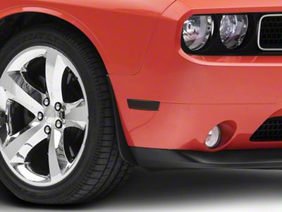 SEC10 Front Marker Light Tint; Smoked (08-14 Challenger)