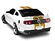 SEC10 GT500 Style Stripes; Gold; 10-Inch (05-14 Mustang)