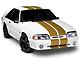 SEC10 GT500 Style Stripes; Gold; 10-Inch (79-93 Mustang)