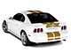 SEC10 GT500 Style Stripes; Gold; 10-Inch (94-04 Mustang)