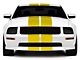 SEC10 GT500 Style Stripes; Yellow; 10-Inch (05-14 Mustang)