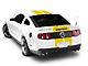 SEC10 GT500 Style Stripes; Yellow; 10-Inch (05-14 Mustang)
