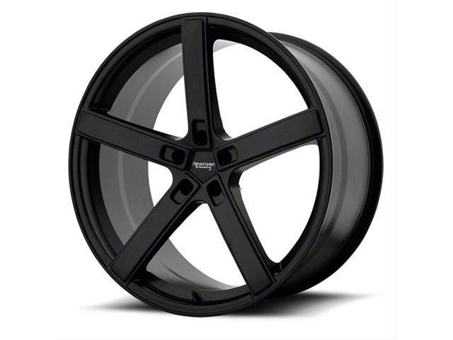 American Racing Blockhead Satin Black Wheel; 20x9 (06-10 RWD Charger)