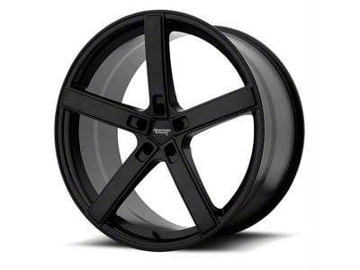 American Racing Blockhead Satin Black Wheel; 20x9 (08-23 RWD Challenger, Excluding Widebody)