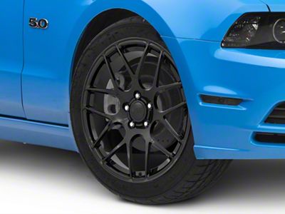 AMR Gloss Black Wheel; Rear Only; 19x11; 56mm Offset (10-14 Mustang)