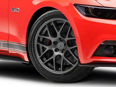 AMR Charcoal 4-Wheel Kit; 19x8.5 (15-23 Mustang GT, EcoBoost, V6)