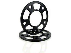 AMT Motorsport 1/4-Inch Wheel Spacers; Black (97-19 Corvette C5, C6 & C7)