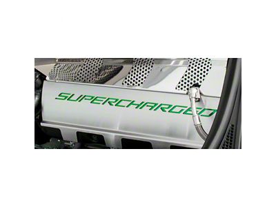 Fuel Rail Covers; Green Carbon Fiber (15-19 Corvette C7 Z06)