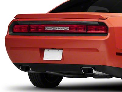Anderson Composites Bumper Tail Light Surround; Carbon Fiber (08-14 Challenger)