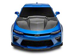 Anderson Composites Type-AZ Hood; Carbon Fiber (16-24 Camaro LT, LT1, SS)