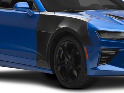 Anderson Composites Type-SS Style Front Fenders; Carbon Fiber (16-24 Camaro, Excluding ZL1)