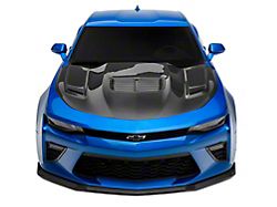 Anderson Composites Type-T2 Hood; Carbon Fiber (16-24 Camaro LT, LT1, SS)