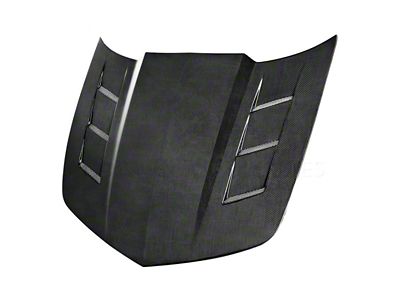 Anderson Composites Type-TSII Hood; Carbon Fiber (10-15 Camaro)