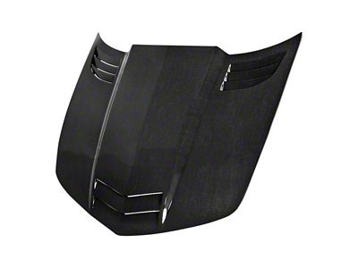 Anderson Composites Type-TT Hood; Carbon Fiber (10-15 Camaro)