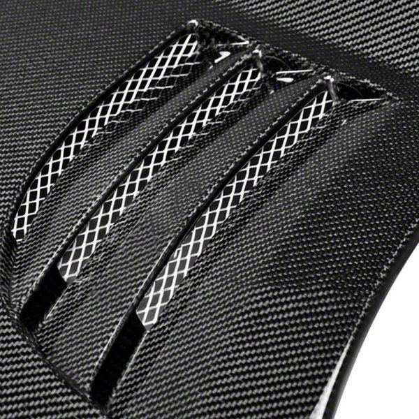 トップス Ackerman Anderson Composites Camaro Type-TT Hood; Carbon Fiber AC
