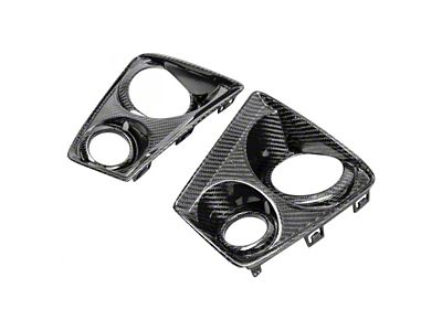 Anderson Composites Type-ZL1 Fog Light Bezels; Carbon Fiber (12-15 Camaro ZL1)