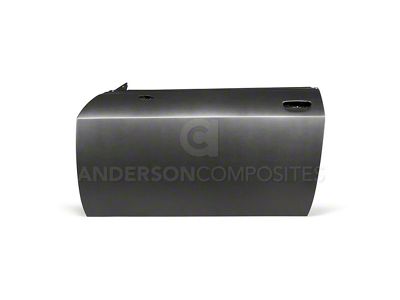 Anderson Composites OE-Style Doors; Dry Carbon Fiber (15-23 Challenger)
