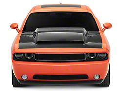 Anderson Composites Type-DP Cowl Hood; Carbon Fiber (08-23 Challenger)