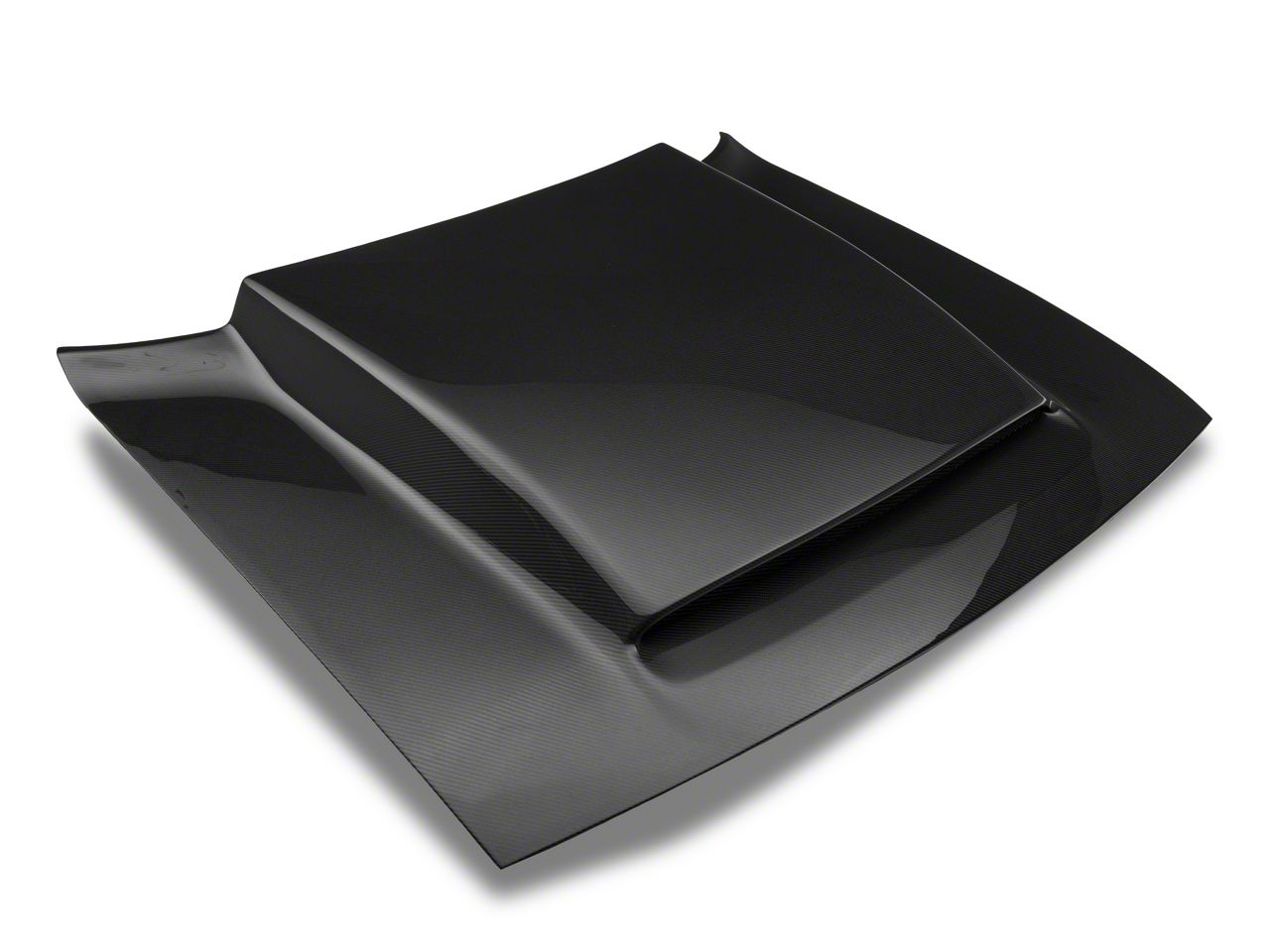 Anderson Composites Challenger Type-DP Cowl Hood; Carbon Fiber AC